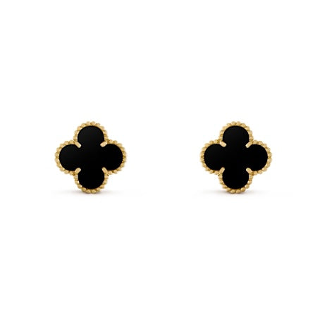 Black clover studs