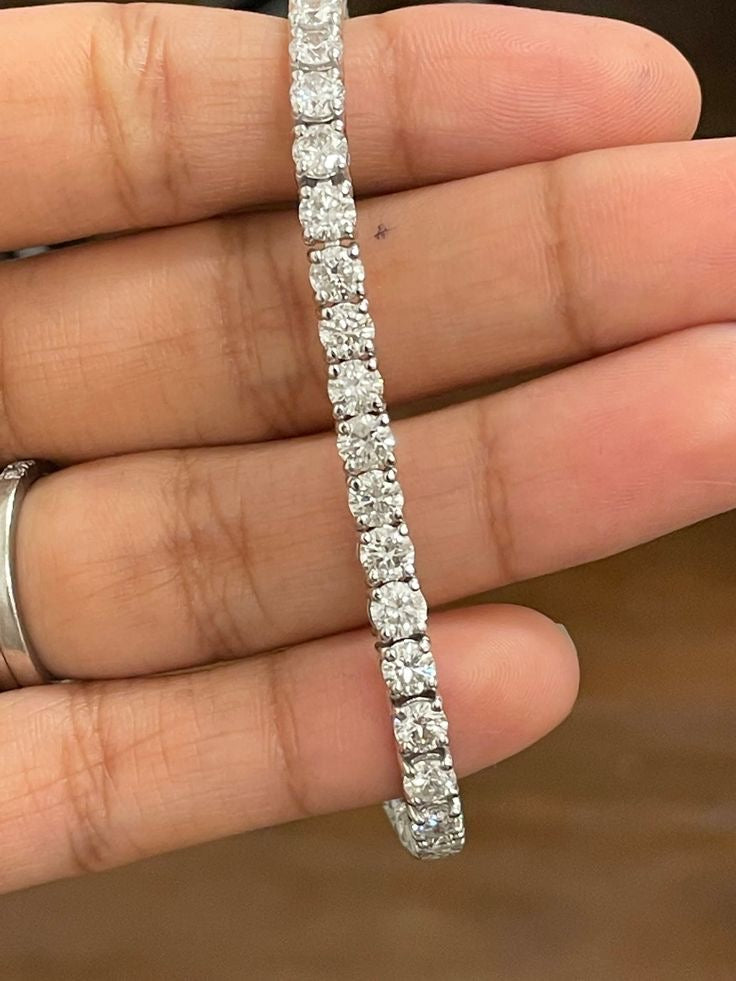 4mm Diamond Tennis Bracelet